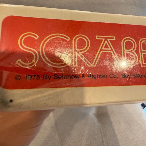 Vintage 1975 Scrabble Crossword Game for Juniors - 4th Edition NEW - Picture 5 of 6